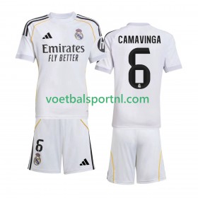 Real Madrid Camavinga 6 Kind Thuis Tenue 2025-26